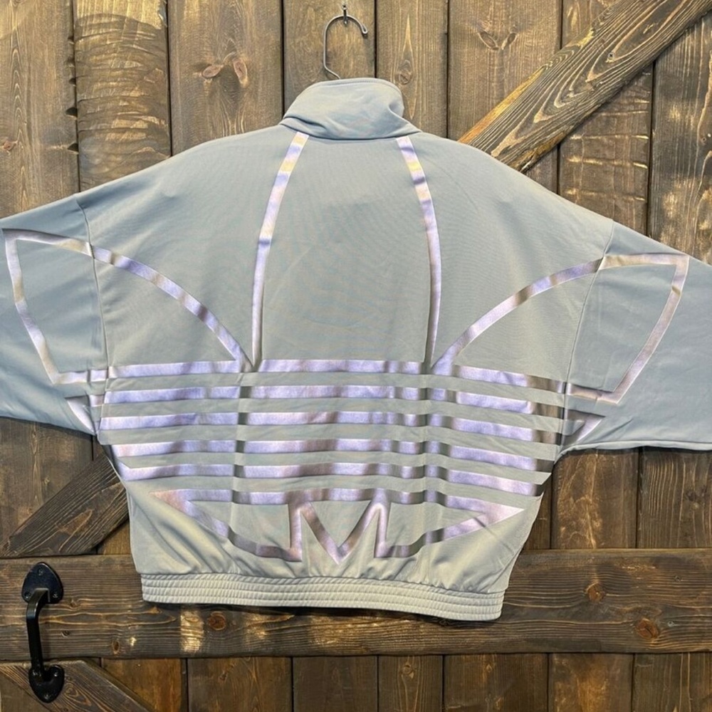 Adidas Gray Zipup Sweater